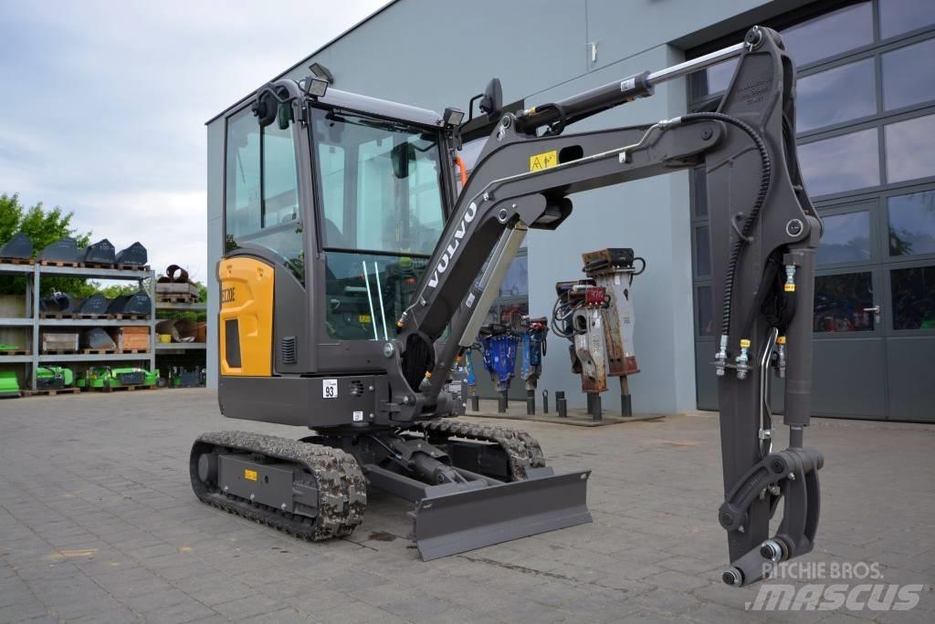 Volvo EC 20 E Mini bagri <7t
