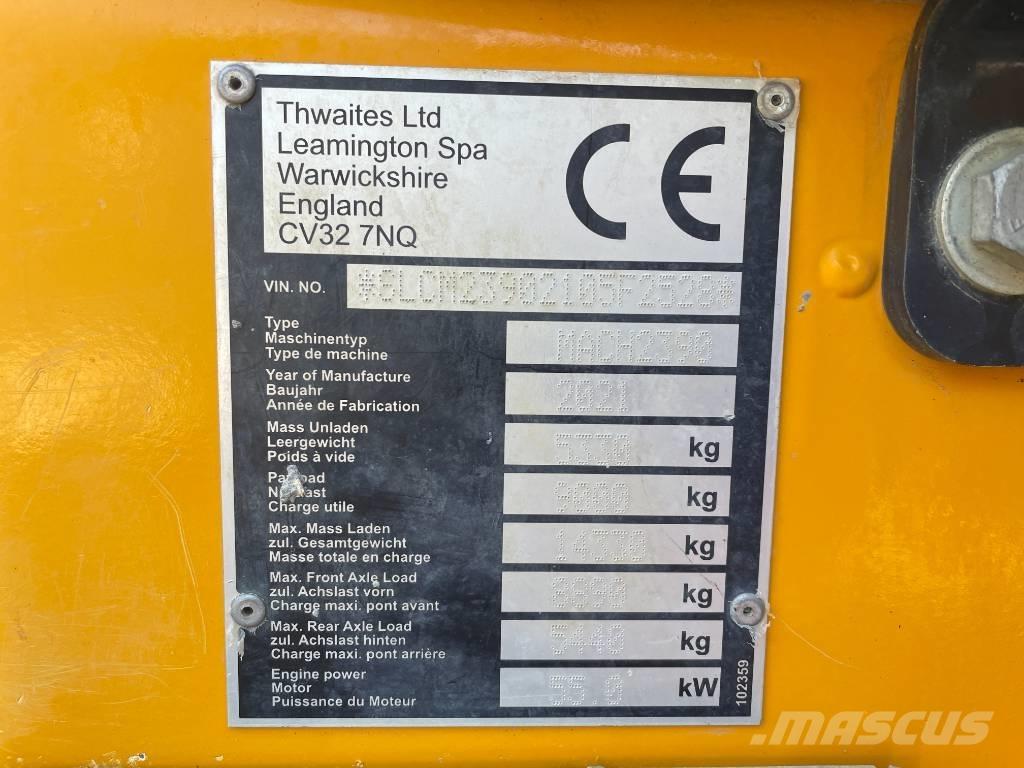 Thwaites MACH 2390 Ne cestni demperji