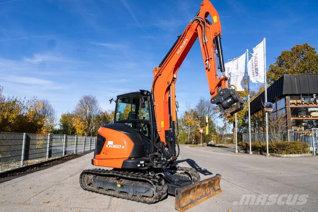 Kubota KX 060-5 Mini bagri <7t