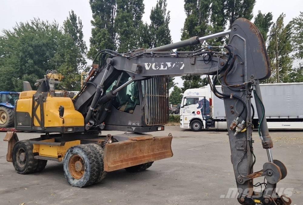 Volvo EW 140 D Bagri na kolesih