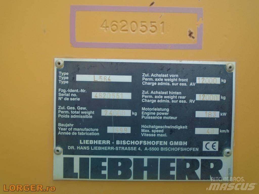Liebherr L564 Kolesni nakladalci