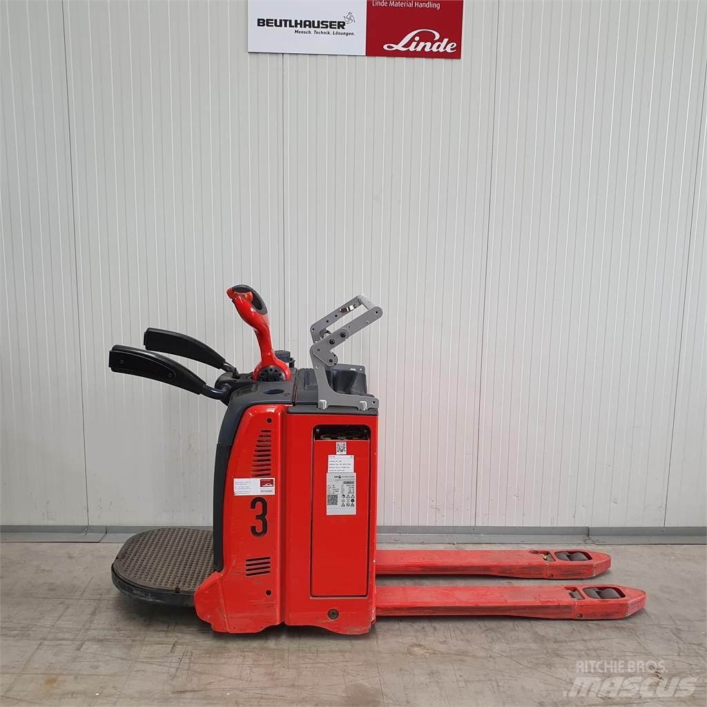 Linde T20AP kurz Električni nizko dvižni viličar