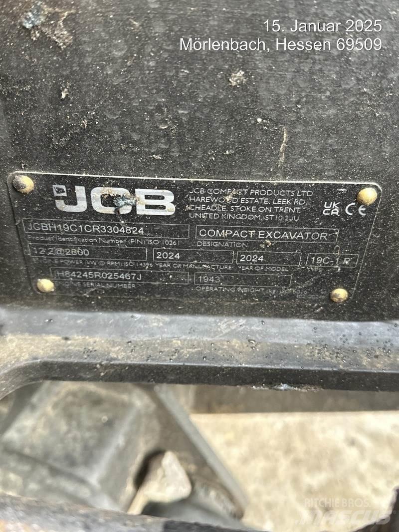 JCB 19C-1 Mini bagri <7t