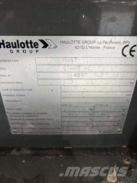 Haulotte Star 6 Vertikalna dvigala