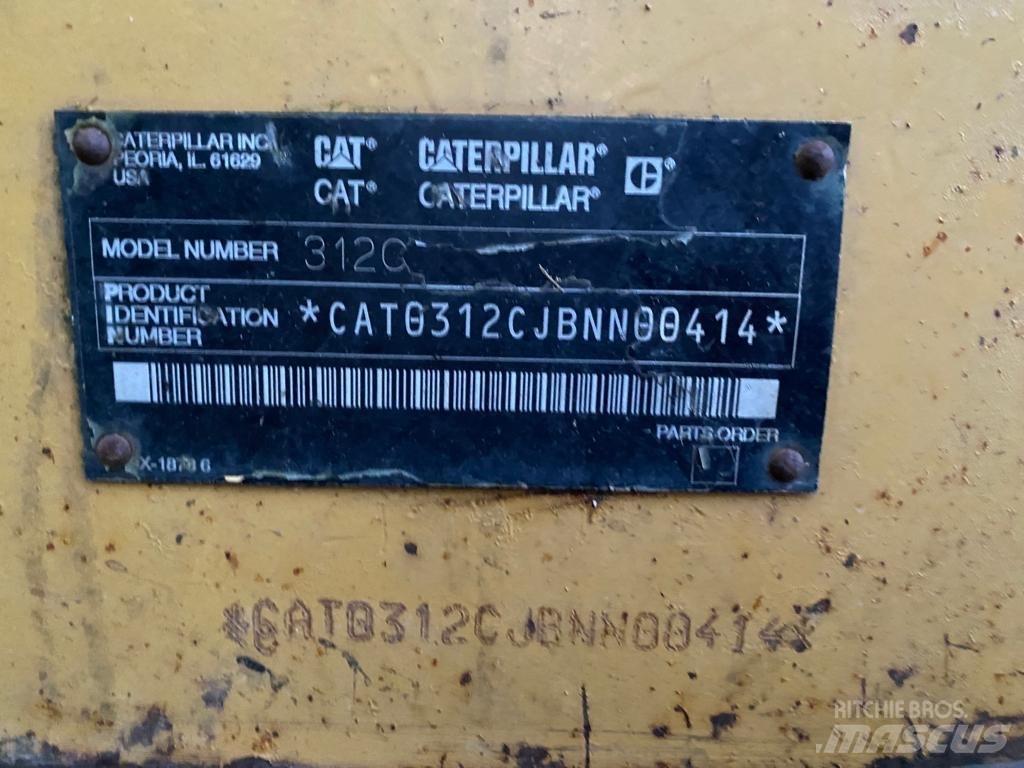 CAT 312 C L Bagri goseničarji