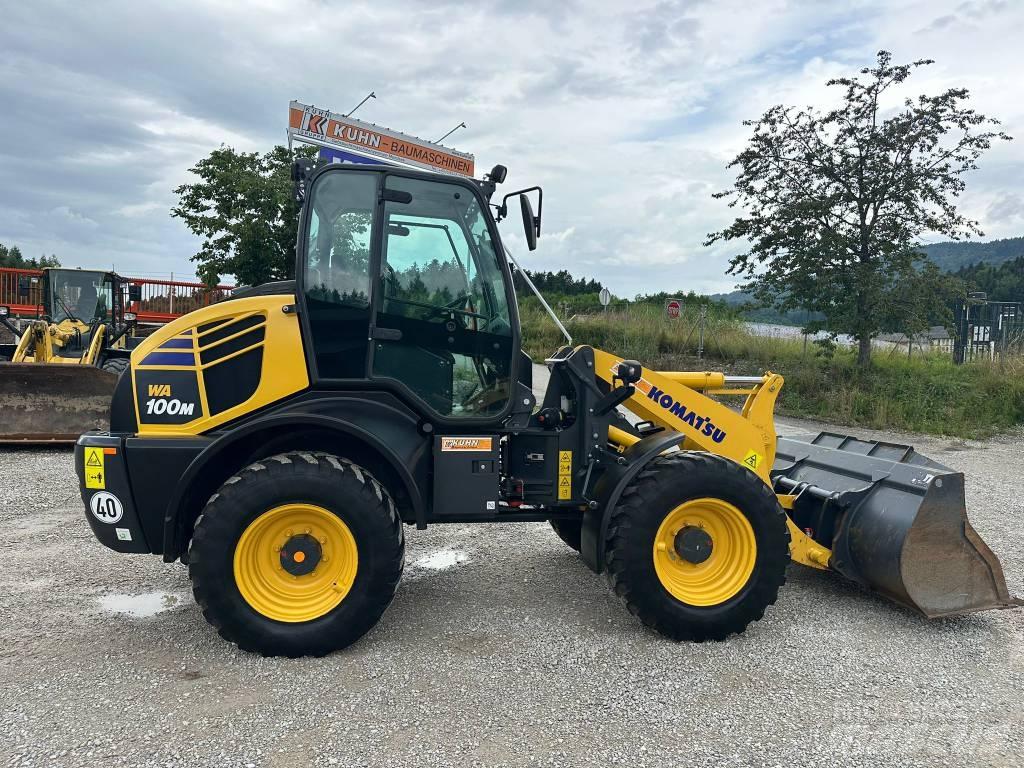 Komatsu WA 100 Kolesni nakladalci