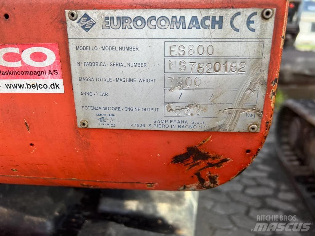 Eurocomach es800 Midi bagri 7t – 12t