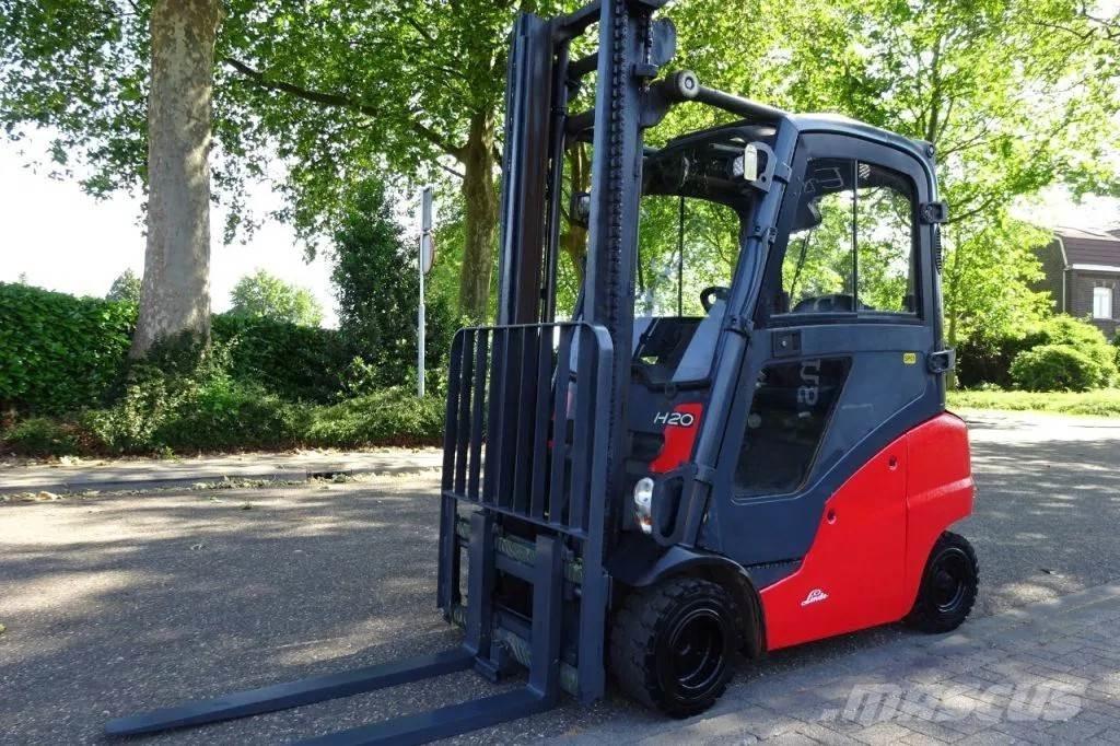 Linde H20 Heftruck Plinski viličarji