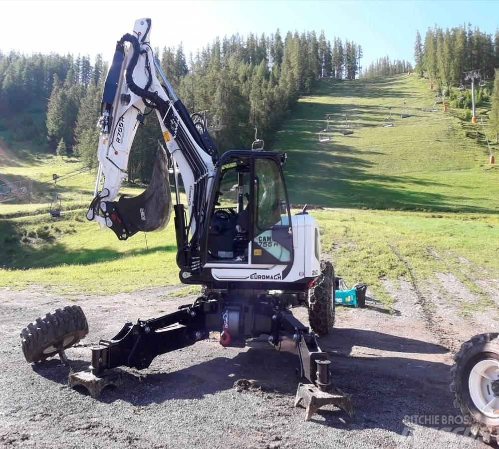 Euromach R755H Amfibijski bagri