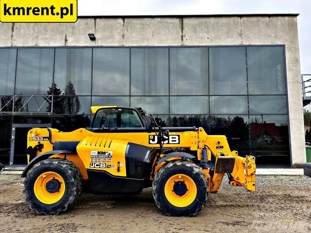 JCB 533-105 Teleskopski viličarji