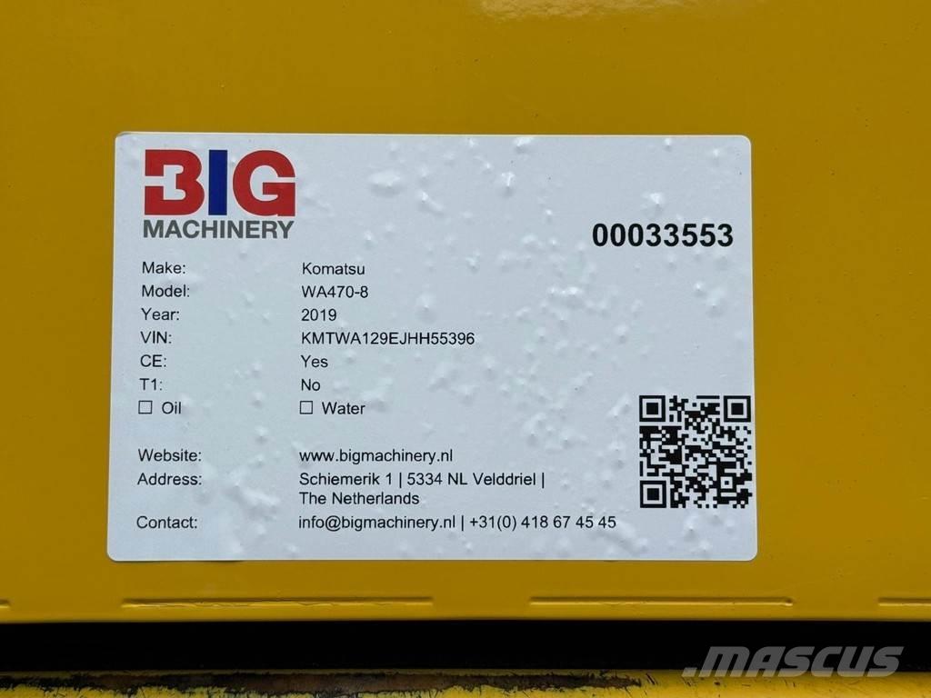 Komatsu WA470-8 Kolesni nakladalci