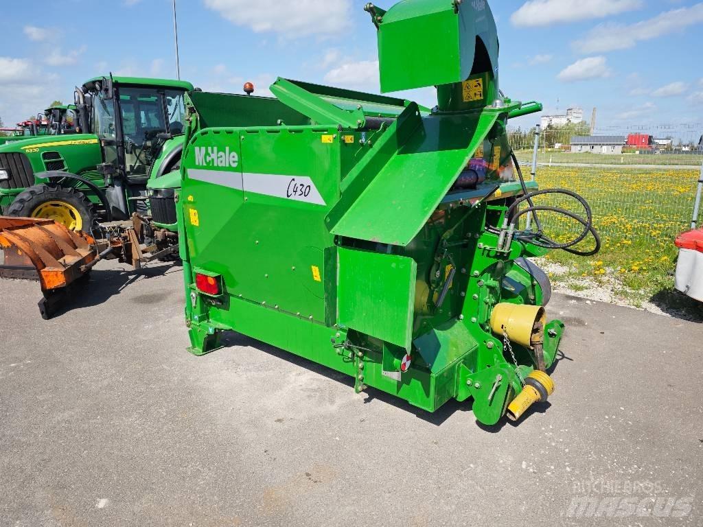 McHale C 430 Rezač za bale, oprema za rezanje in odvijanje bal