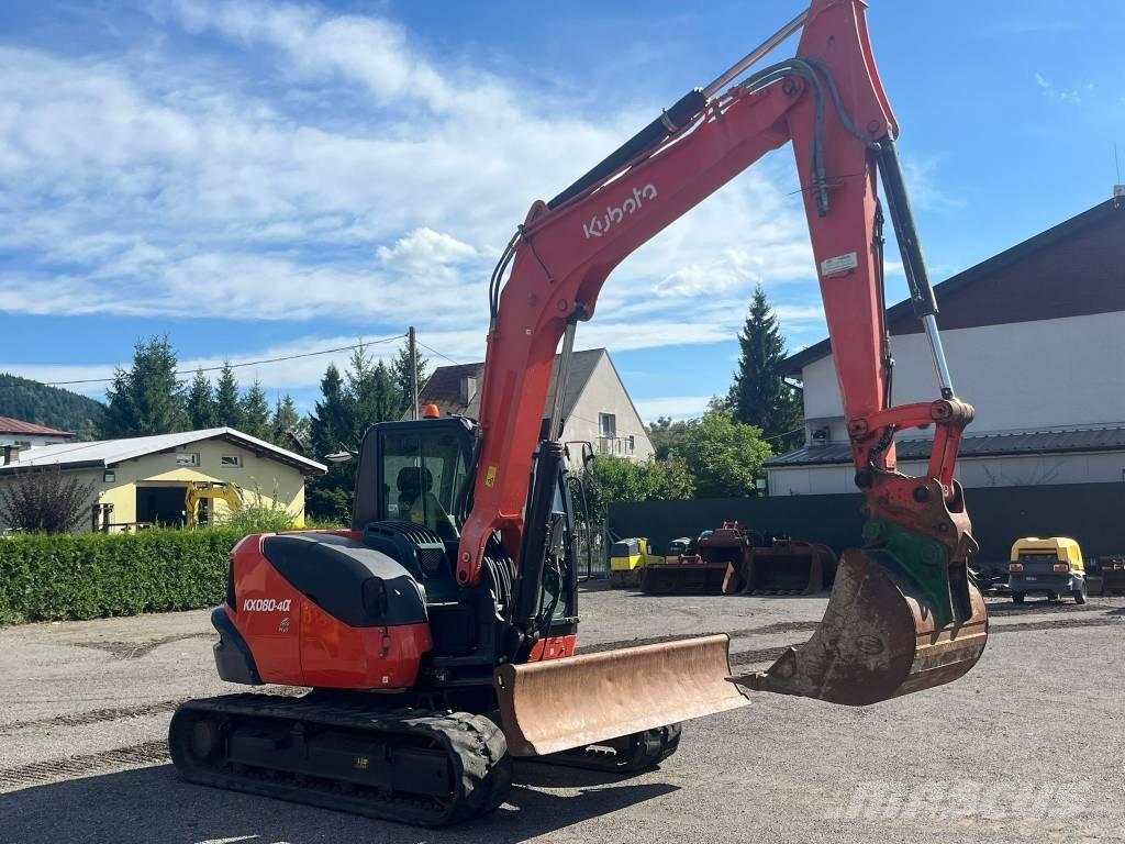 Kubota KX080 Midi bagri 7t – 12t