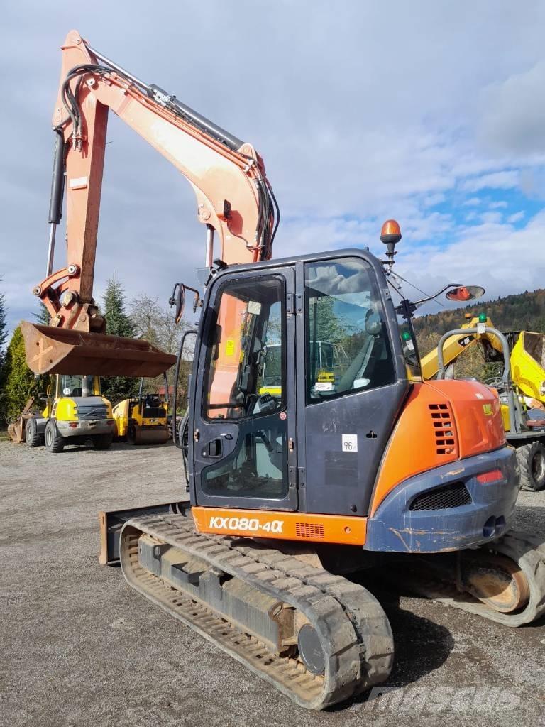 Kubota KX080 Midi bagri 7t – 12t