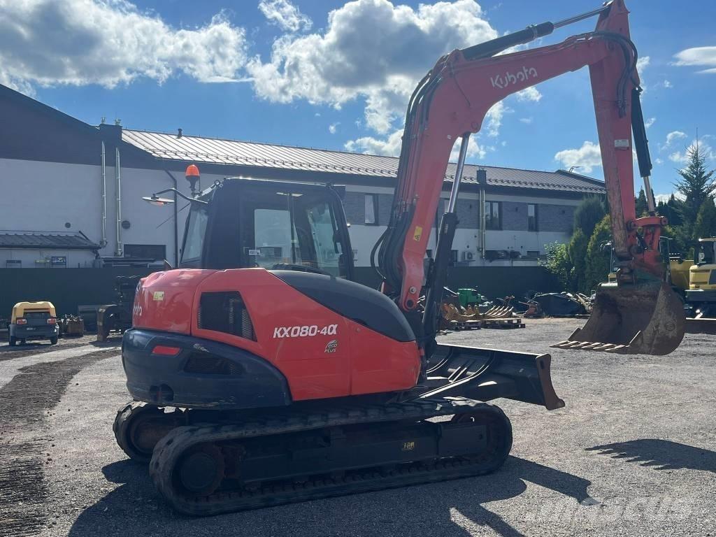 Kubota KX080 Midi bagri 7t – 12t
