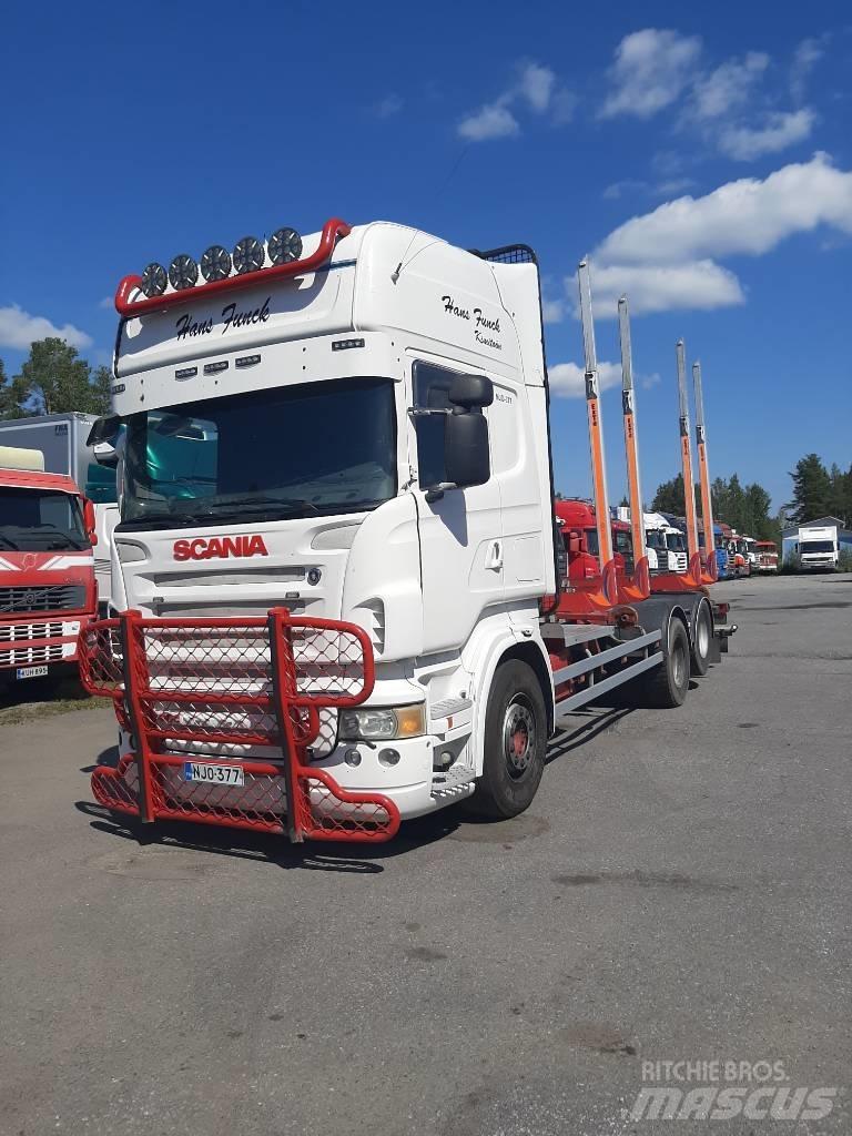 Scania R 560 Tovornjaki za hlode