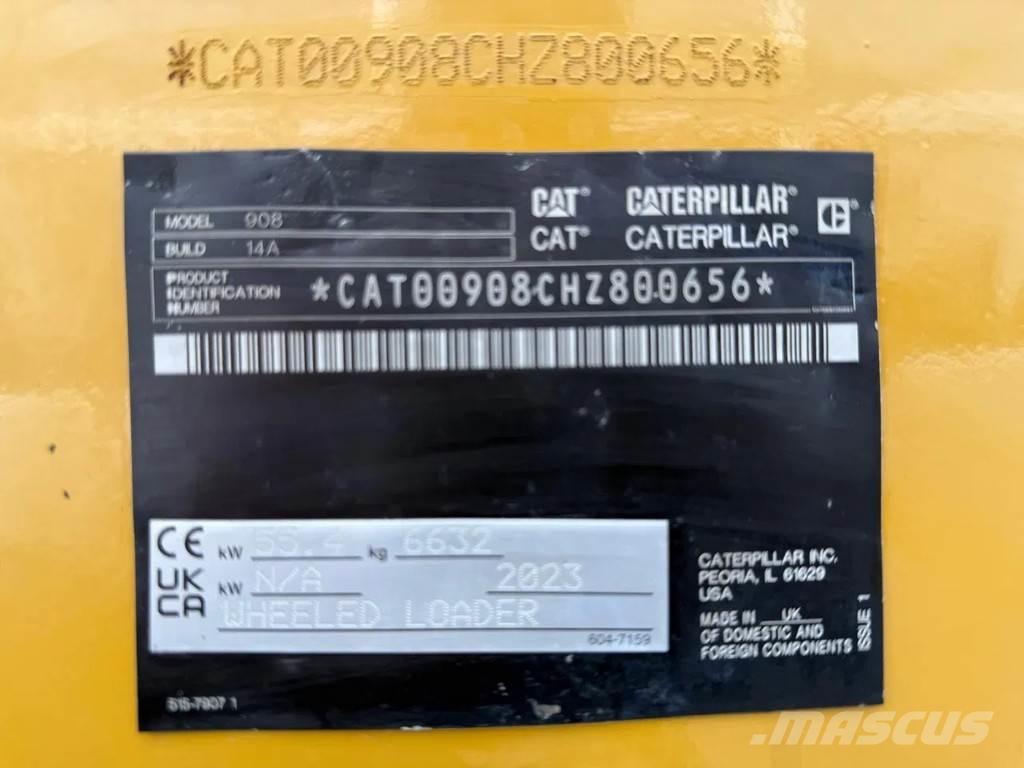 CAT 908 | A/C | EPA Kolesni nakladalci