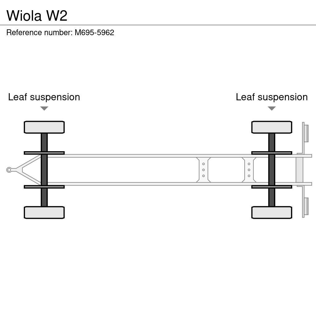 Wiola W2 Plato/keson prikolice