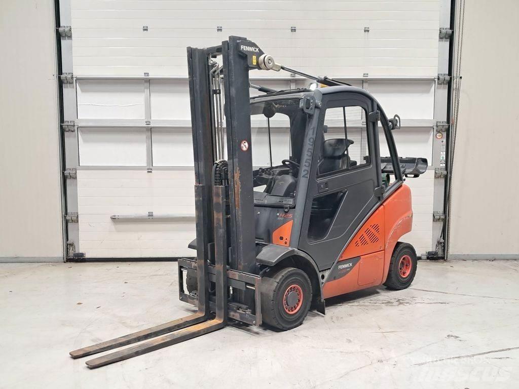 Linde H25T-02 Plinski viličarji