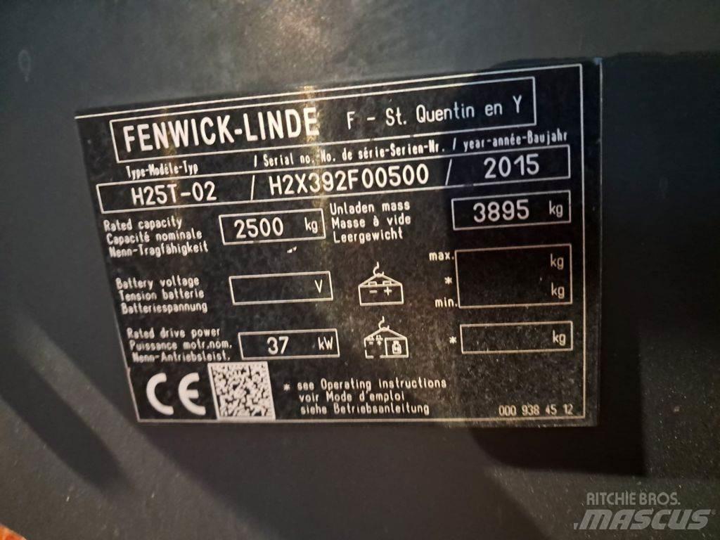 Linde H25T-02 Plinski viličarji