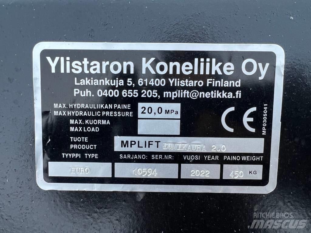 Mp-lift 2,4 M Priključki za čelni nakladalec