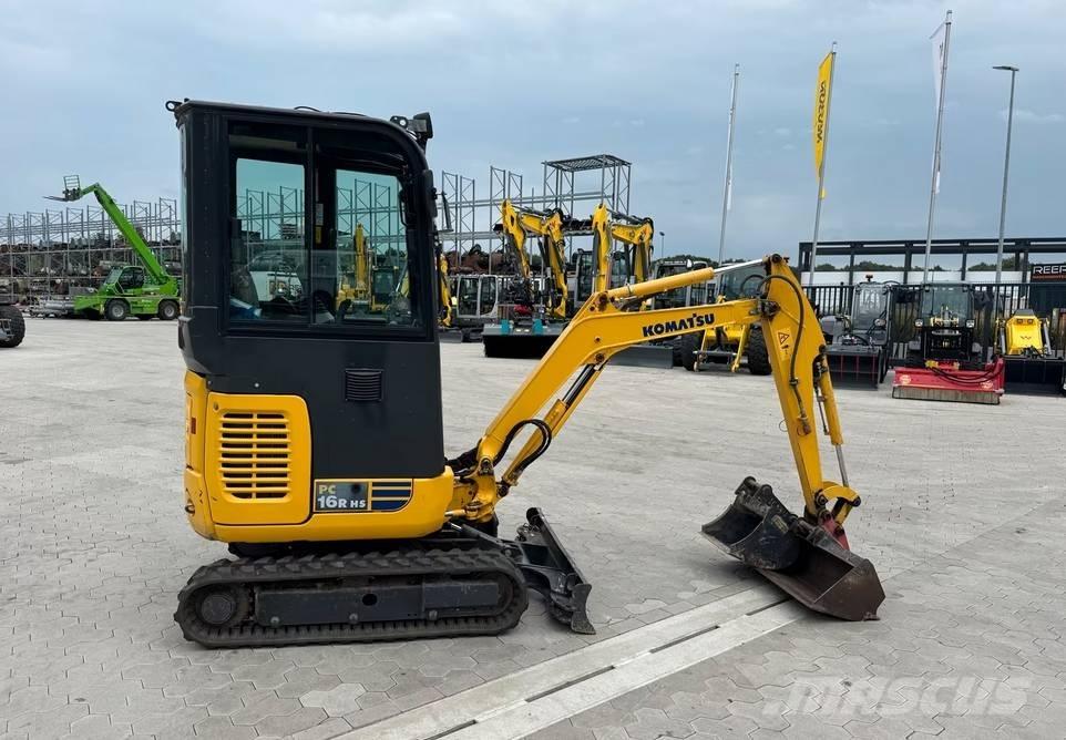 Komatsu PC 16 R-3HS Bagri goseničarji