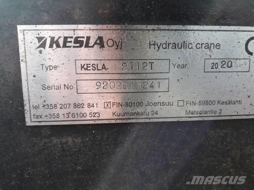 Kesla 2112T Žerjavi za hlode