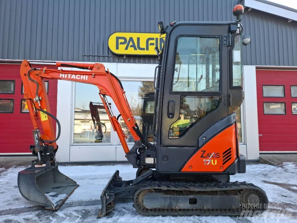 Hitachi ZX17U-2CLR Mini bagri <7t