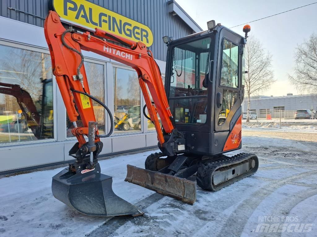 Hitachi ZX17U-2CLR Mini bagri <7t