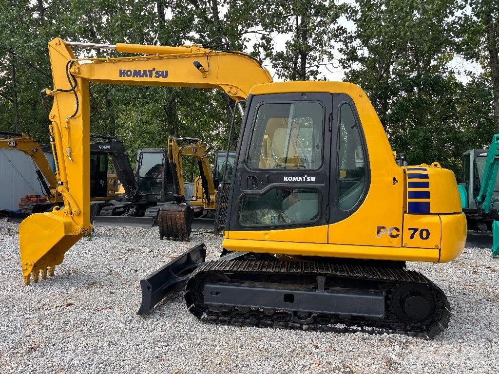 Komatsu PC 70 Mini bagri <7t