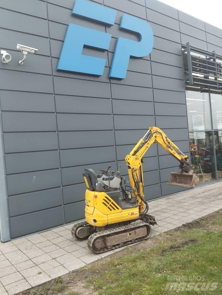 New Holland E 9 SR Mini bagri <7t