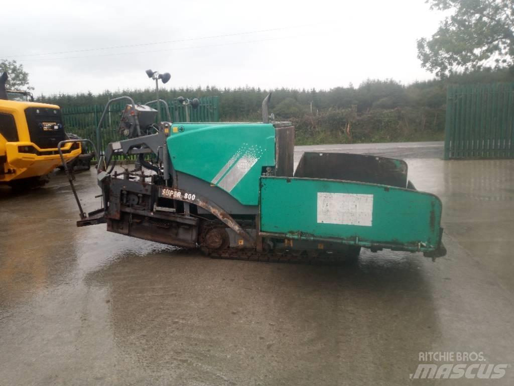 Vögele S800 Asfaltni finišerji