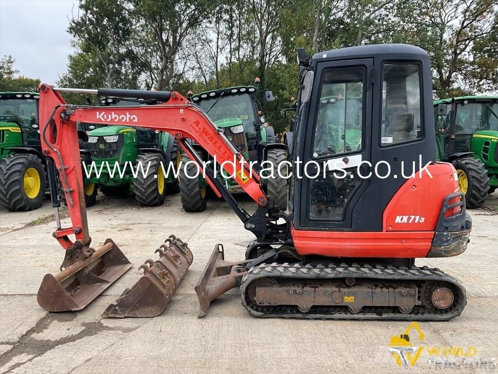Kubota KX 71-3 Mini bagri <7t