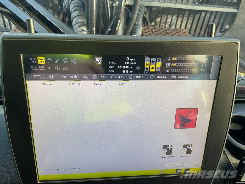 Ponsse Wisent 8W Forwarderji