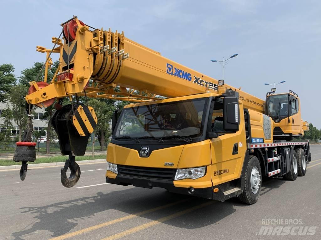 XCMG XCT25L5 Rabljeni žerjavi za vsak teren