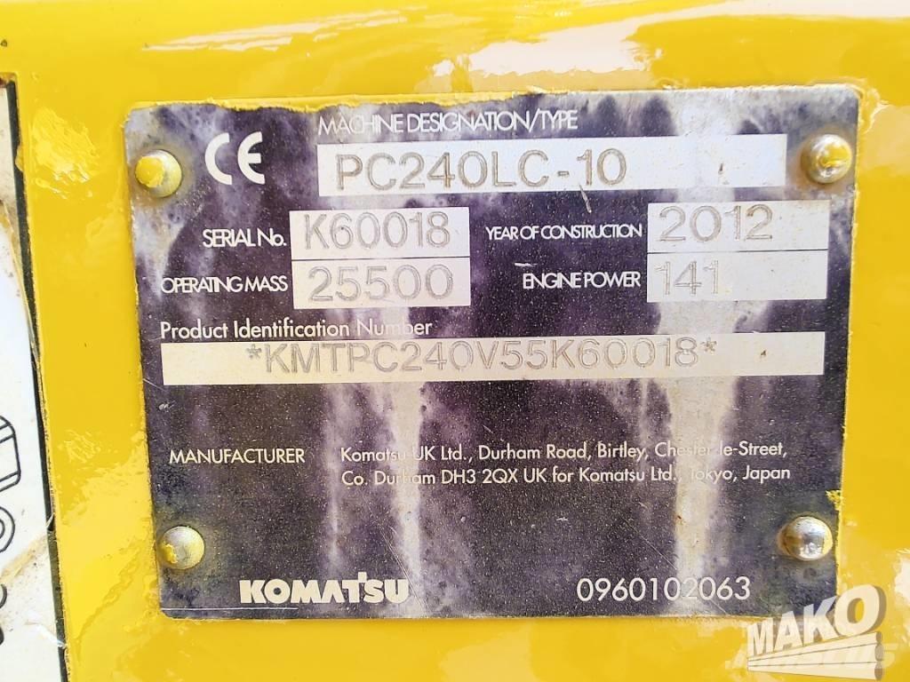 Komatsu PC 240 LC-10 Bagri goseničarji