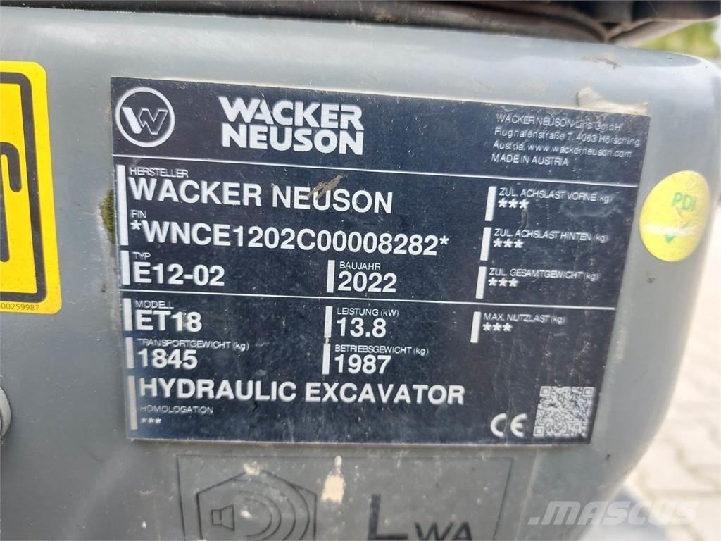 Wacker Neuson ET18 Bagri goseničarji