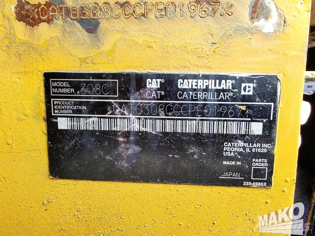 CAT 308 C Midi bagri 7t – 12t