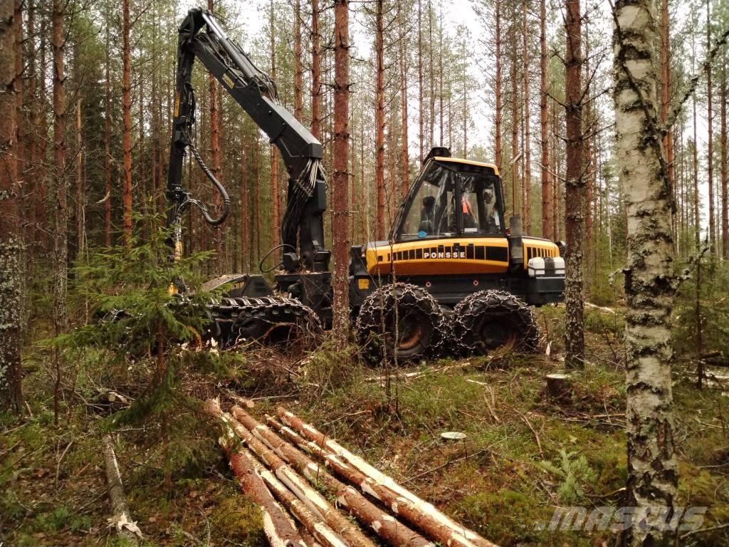 Ponsse Fox Harvesterji