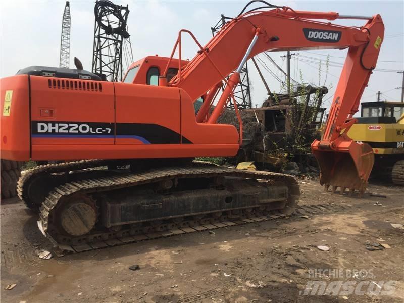 Doosan dh220lc-7 Bagri goseničarji