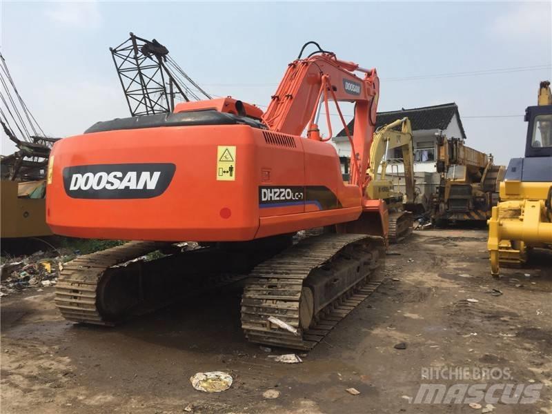 Doosan dh220lc-7 Bagri goseničarji