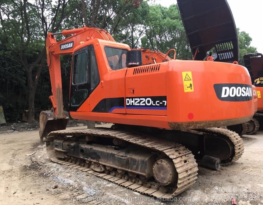 Doosan dh220lc-7 Bagri goseničarji