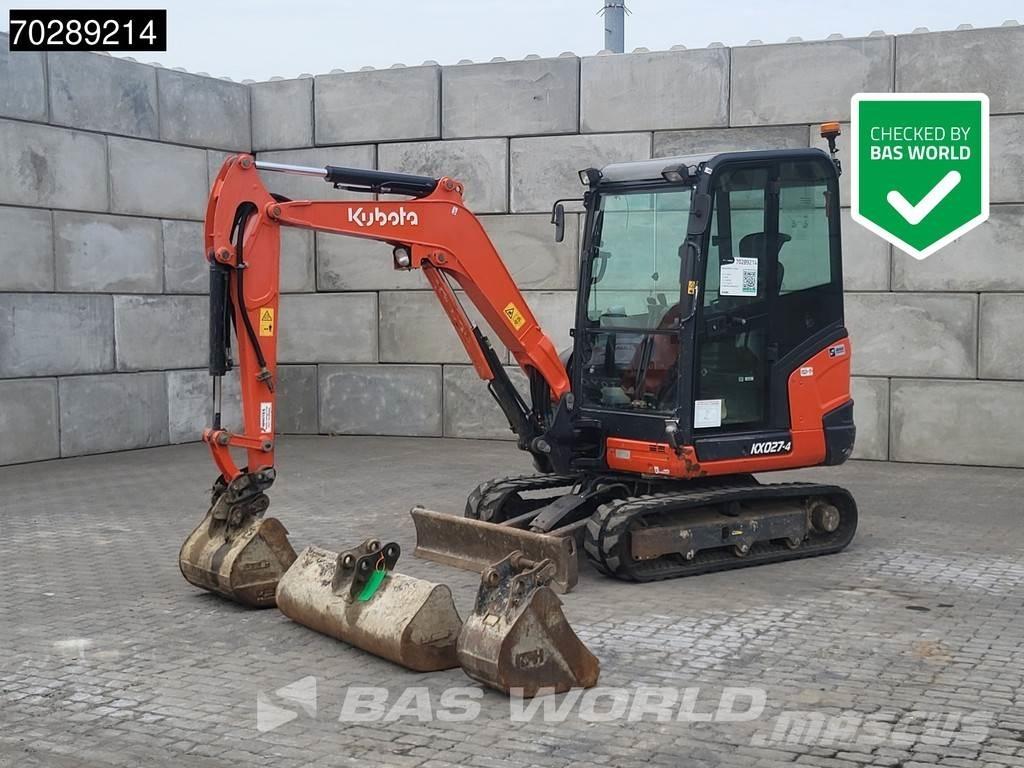 Kubota KX027-4 Mini bagri <7t