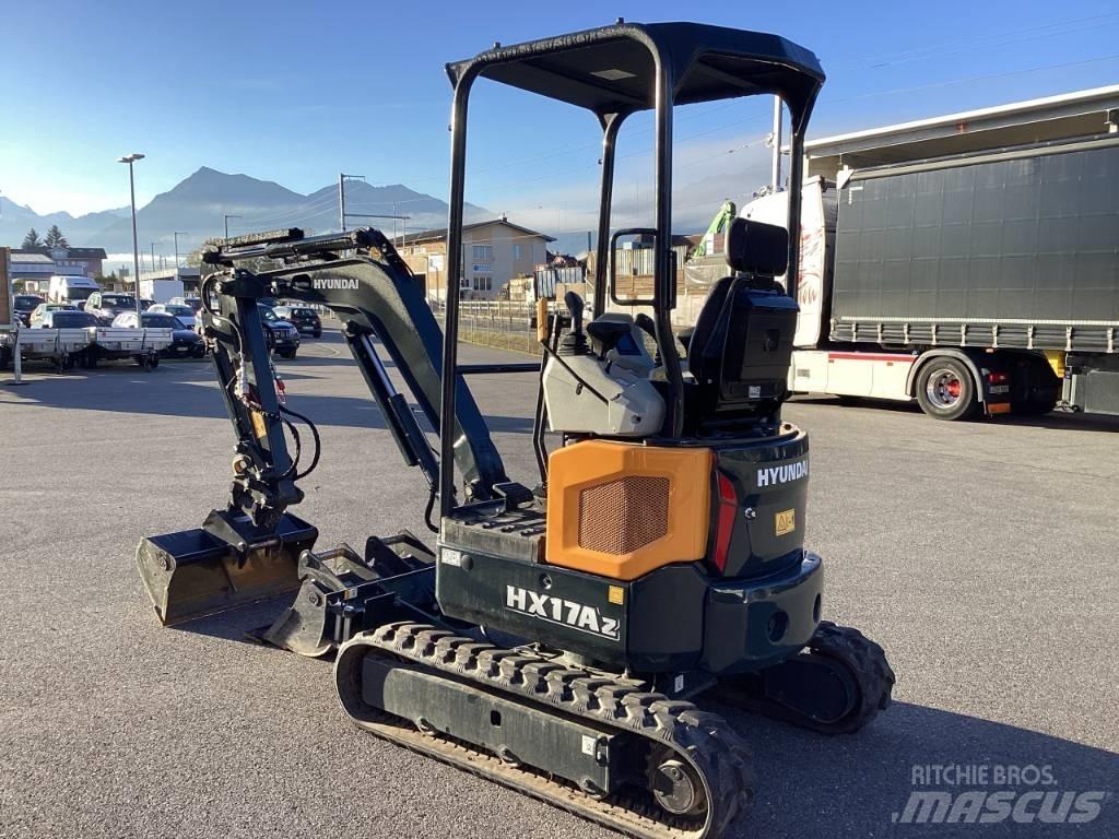 Hyundai HX17Az Mini bagri <7t