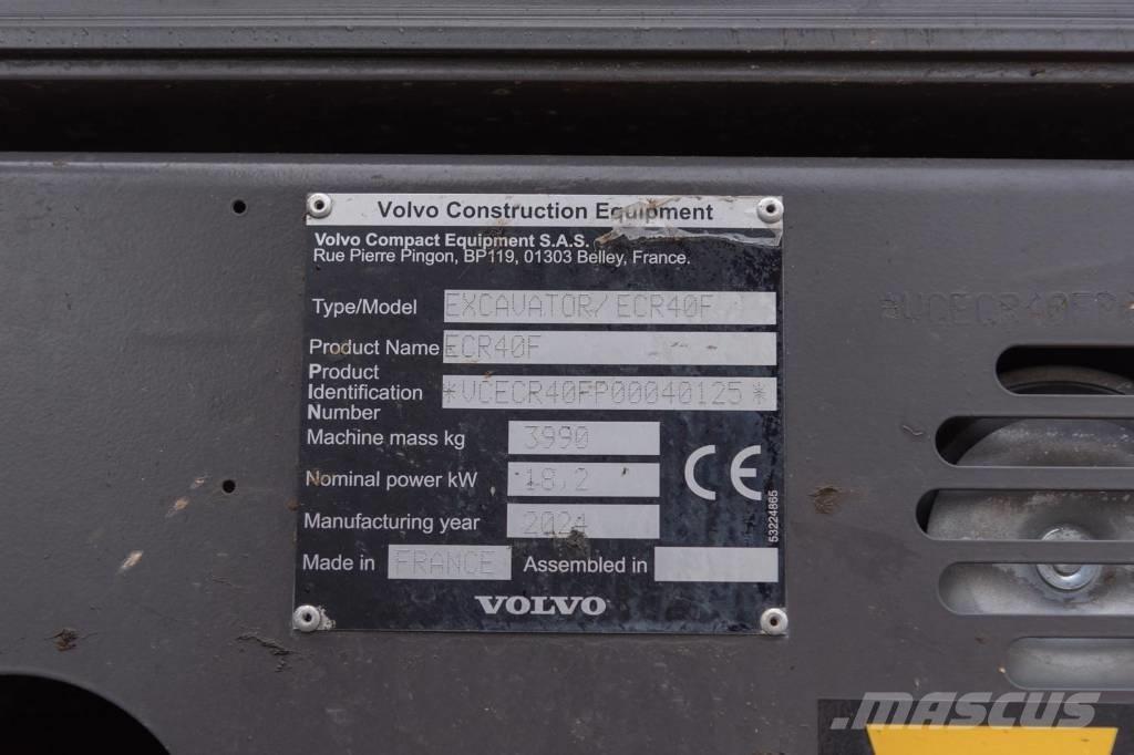 Volvo ECR 40 F Bagri goseničarji