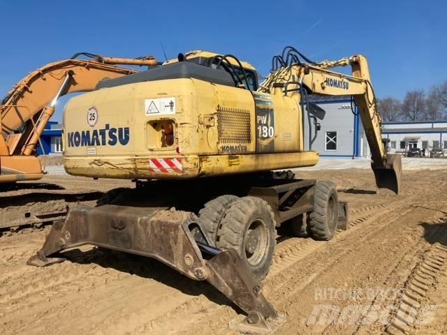Komatsu PW 180-7K Bagri na kolesih