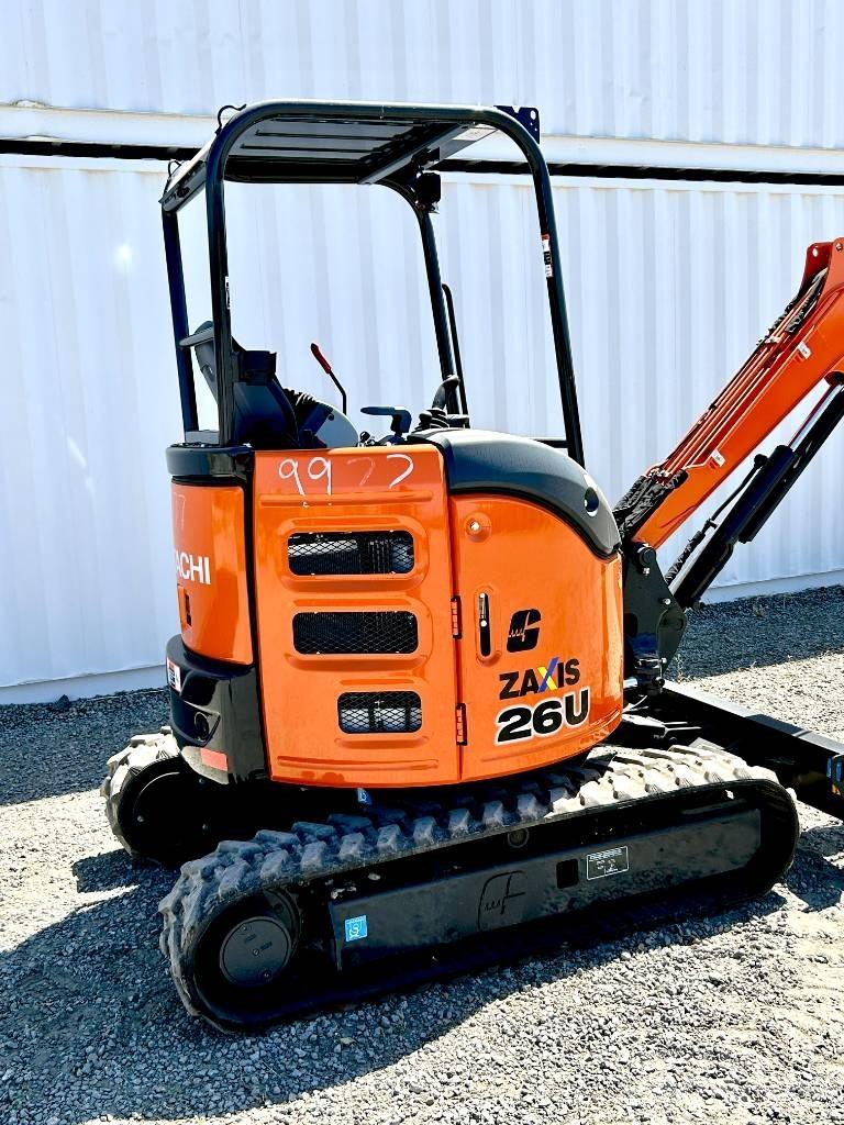 Hitachi ZX26U-5N Mini bagri <7t