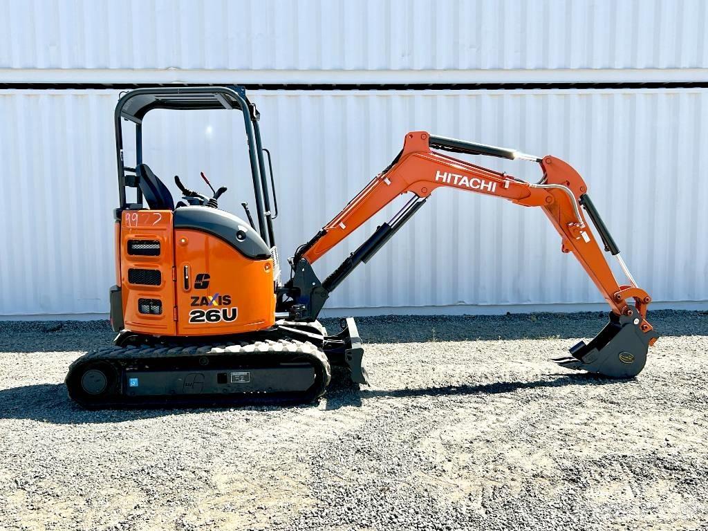 Hitachi ZX26U-5N Mini bagri <7t