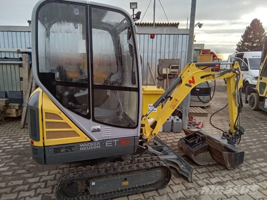 Wacker Neuson ET 16 Mini bagri <7t