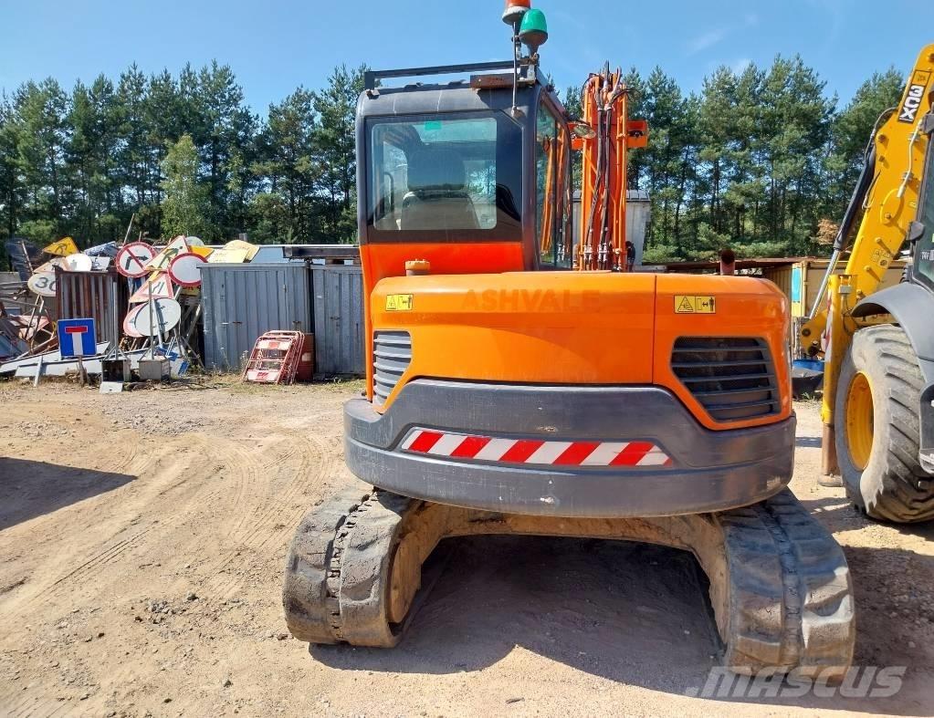 Doosan DX 85 R-3 Midi bagri 7t – 12t